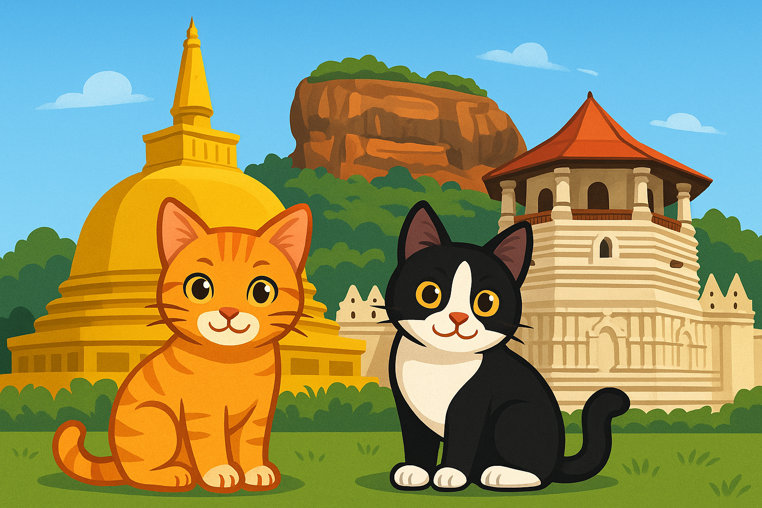 Sri Lanka Cats Rondreis1